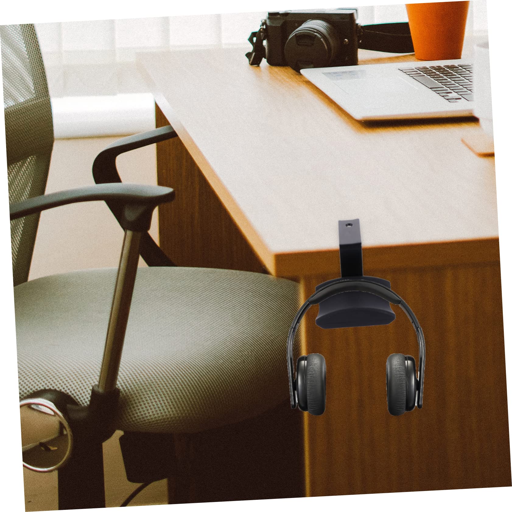 Gadpiparty 3 Soportes De Escritorio para Auriculares con Organizador De Cables Aptos para Auriculares De Escritorio Ganchos para Evitar Arañazos Y Ganchos para Auriculares De Gaming.