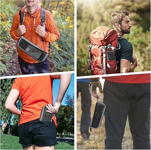 Miniatura 5 de Taburete de campamento, portátil, plegable, para adultos, sillas plegables para pesca, senderismo, senderismo, carga de 300 libras