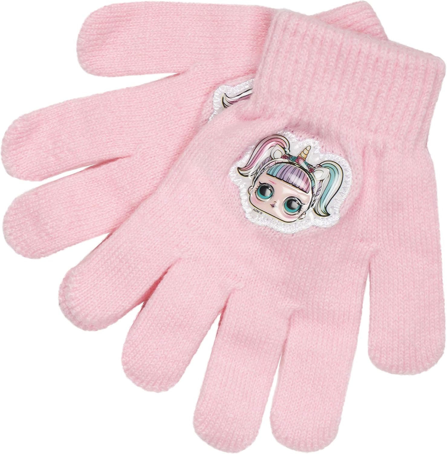 LOL Surprise Winter Earmuffs & Gloves Set for Girls, Faux Fur Girls Ear Muff Set: Clothing, Shoes & Jewelry
