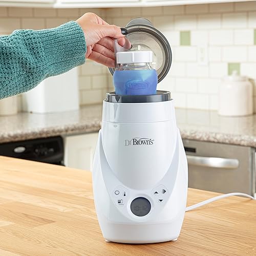 Miniatura 8 de Dr. Brown's Tapas de almacenamiento de cuello ancho/viaje para opciones anticólicos + biberones, se adapta a 9 oz/9.1 fl oz y 5 oz/5.1 fl oz, sin