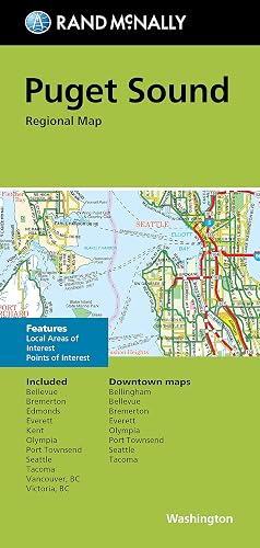 Rand McNally Folded Map: Puget Sound Regional Map