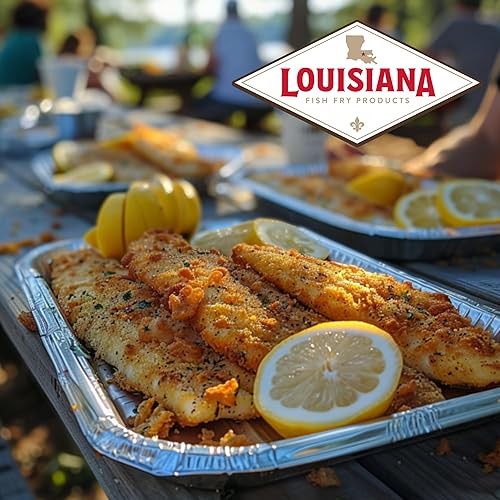 Miniatura 6 de Louisiana Fish Fry Products Mezcla variada de papas fritas sazonadas, 2 de cada sabor, paquete de 6, sabor sureño para cualquier plato