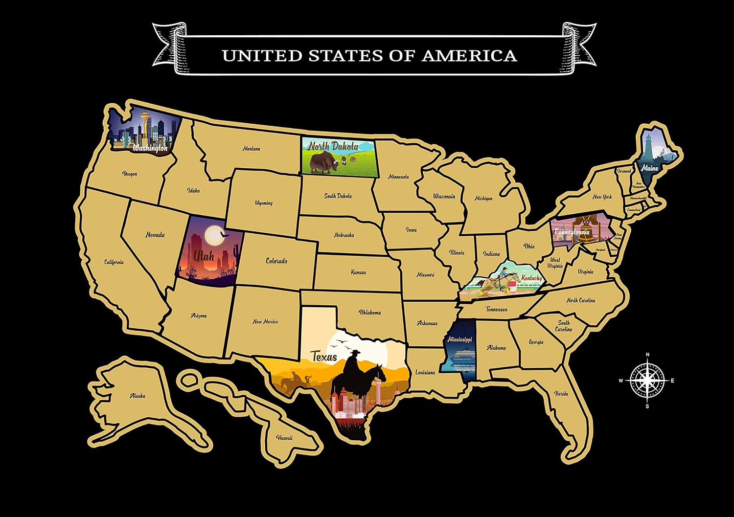 Scratch-Off Map Showdown: Laminated durability vs Hand-Drawn Design (Road Trip Use Case)
