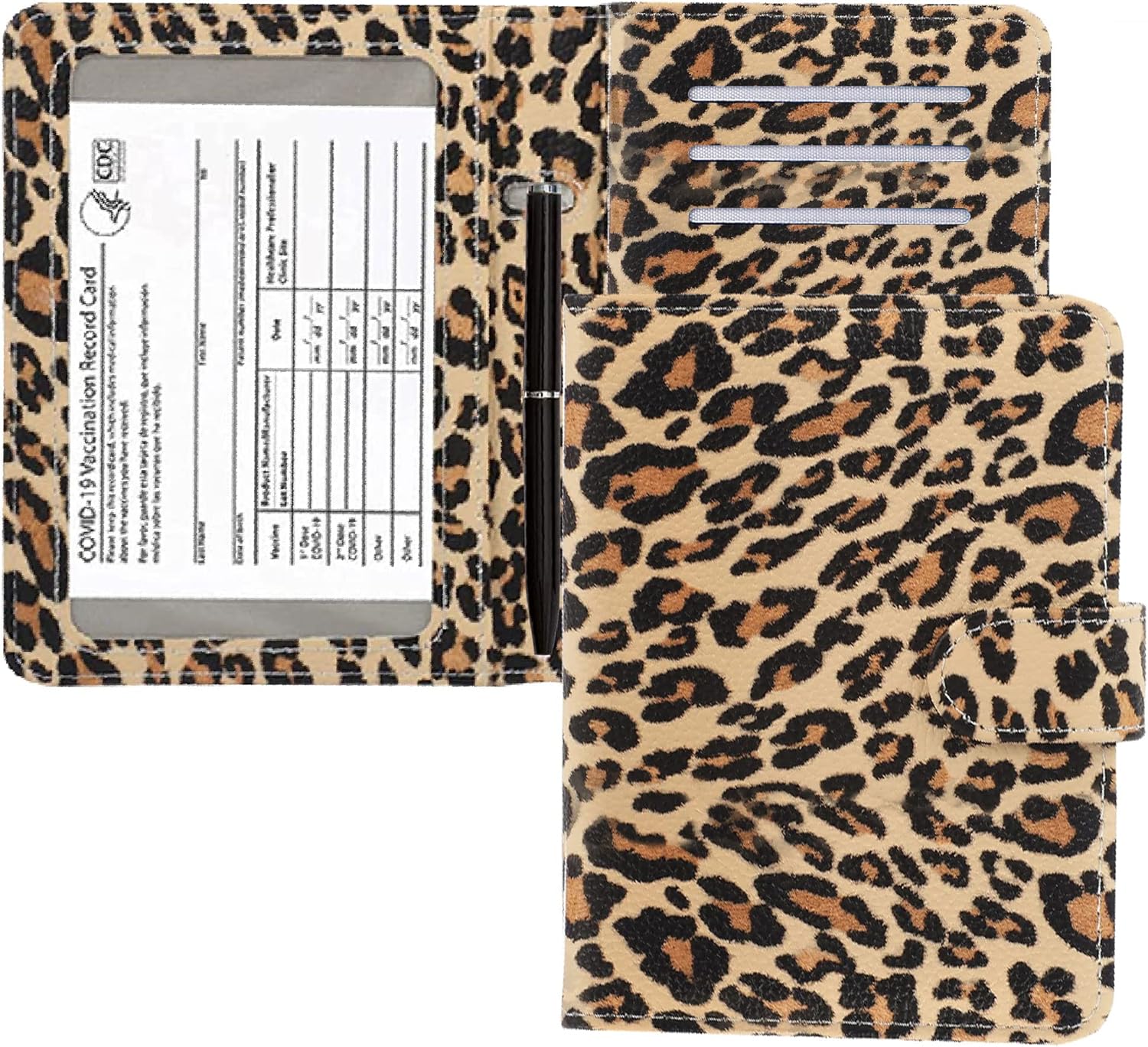 Passport and Vaccine Card Holder Combo Waterproof