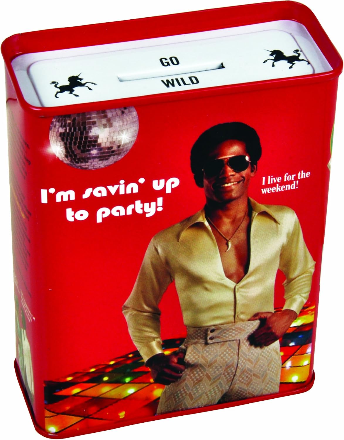 Blue Q - I'm Savin' Up to Party Tin Bank