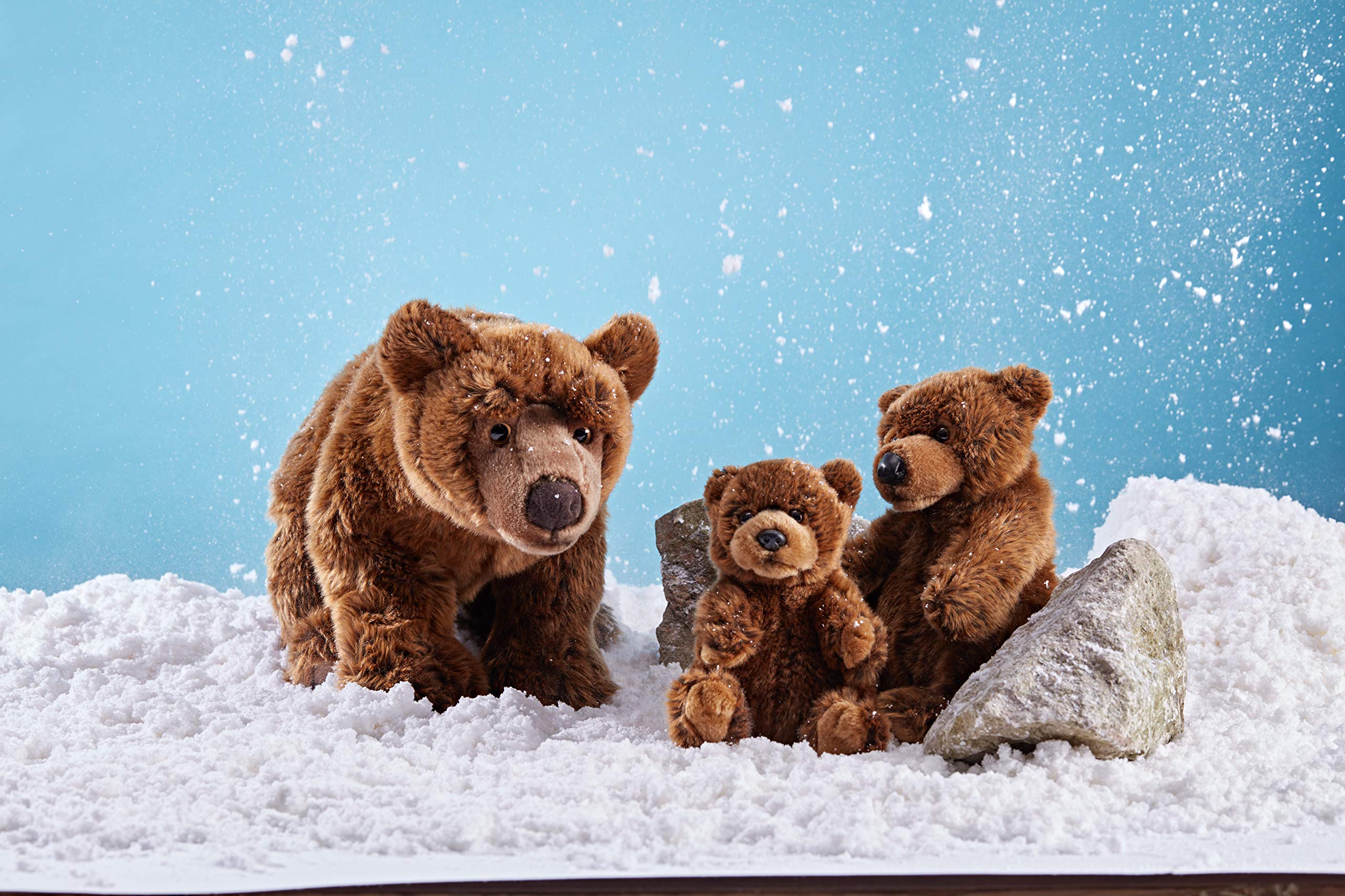 Living Nature Peluche, Peluche World Wildlife, Brown Bear