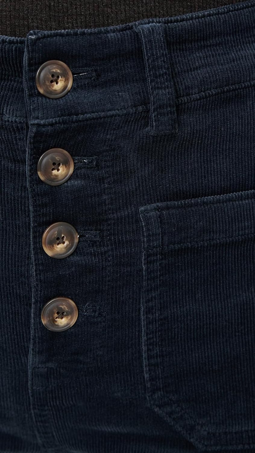 Faherty Women's Stretch Terry Corduroy Patch Pocket Pants - Image 6