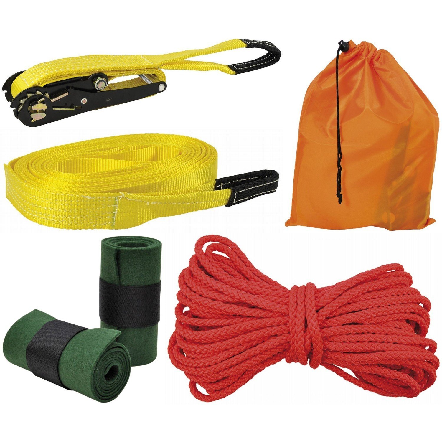EDUPLAY Slackline Zubehör, Modell:Komplettset