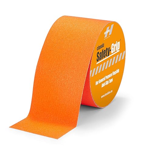 Heskins LLC Cinta antideslizante de agarre de seguridad estándar naranja (4 "x 60 pies)