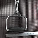 ACBEE Heavy Steel Double D Row Rubber Handles, Solid Rowing Handle Grips with Heavy Duty Carabiners Compatible for Home Gym Cable Fitness Excise Machines (Rubber Single D-Handle x 2) gallery image