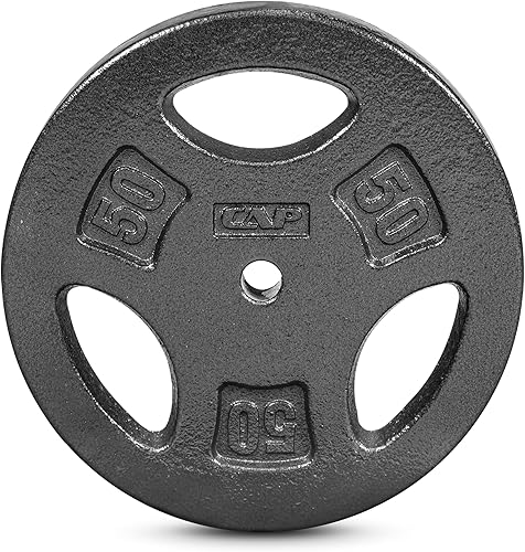 Miniatura 8 de CAP Barbell Placas de peso de agarre estándar de 1 pulgada Gris,Negro -,https://www.amazon.com/dp/undefined