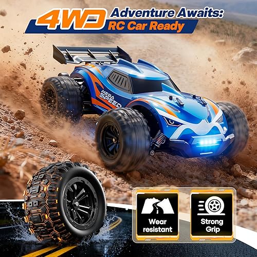 Miniatura 7 de Autos RC rápidos sin escobillas 116 para adultos Max 40 MPH Off Road Auto de control remoto Camiones monstruo de alta velocidad 4X4 todo terreno RC