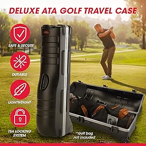 SKB ハードケースゴルフバック