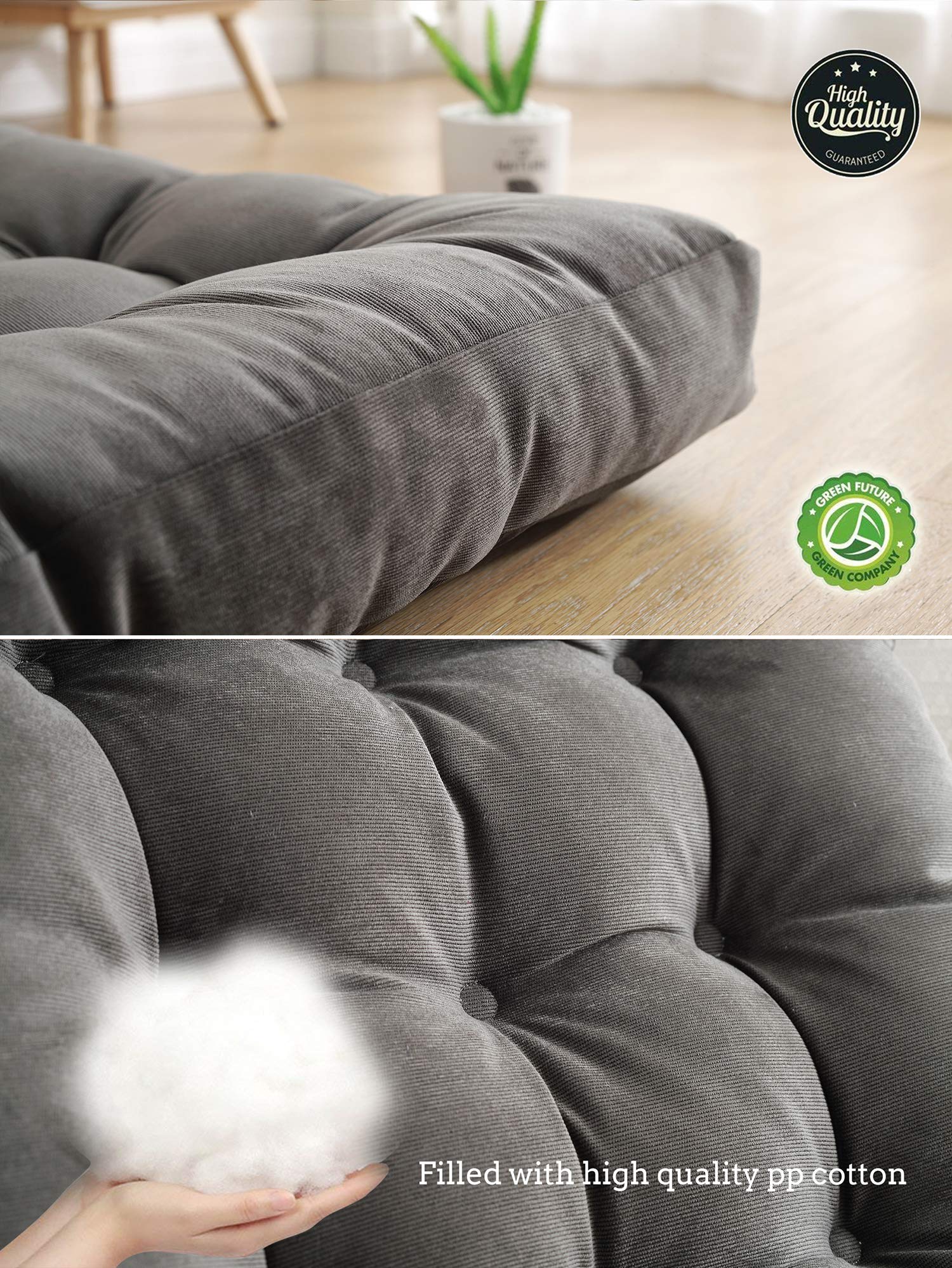 Amazon.com: Square Floor Seat Pillows Cushions 22