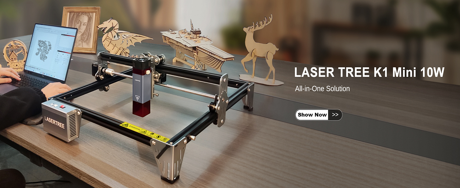 Graveur Laser K1 Mini 10W Neuf - Découpe Et Gravure Haute Précision, Emballage D'origine