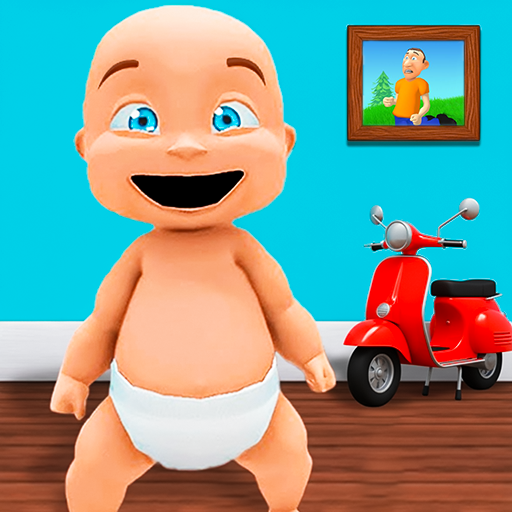 Naughty Baby Prank Simulator Daddy Escape Game 3d