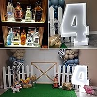 Vista 5 de Paquete de 2 luces de cadena LED con batería, luces de hadas LED blancas de 0.5 m con batería, con función de parpadeo, luces de cuerda decorativas