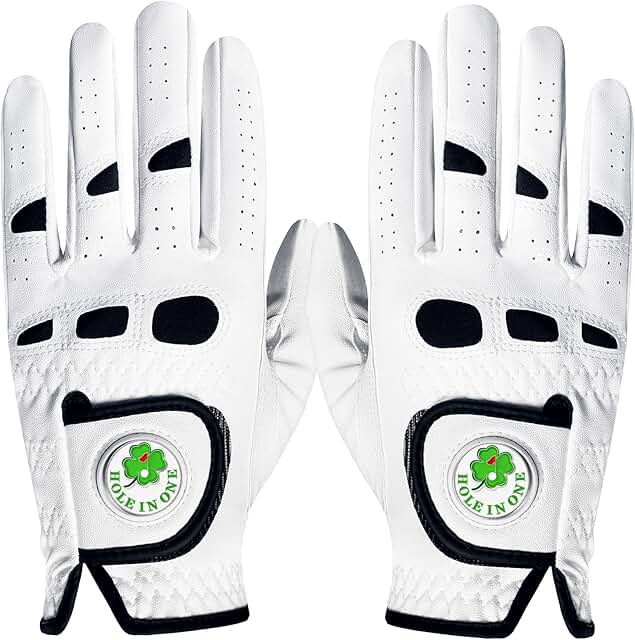 VEASAERS Leather Value Golf Gloves