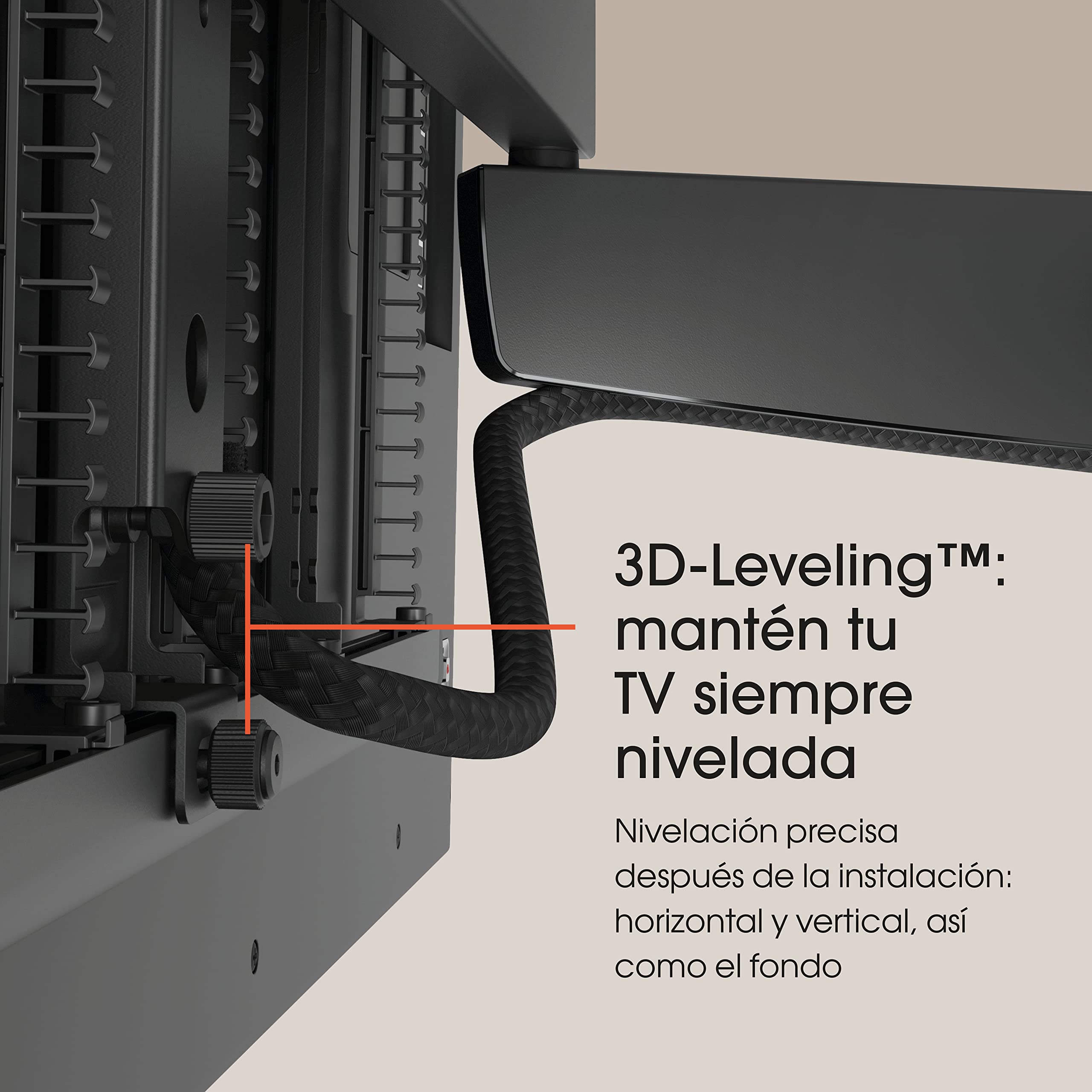 Vogel's TVM 7655 Signature - Soporte de Pared para TV de 40 a 77 Pulgadas, Soporte de TV de diseño Premium Giratorio hasta 120°, máximo 35 kg, VESA 200 x 100 hasta 600 x 400 | Nuestro soporte TV más elegante: DesignMount Premium, Giratorio hasta 120°, 35