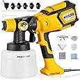 Paint Zoom Platinum Paint Sprayer plus 2 extra Paint Containers| Powerful & Durable 950-watt Spray Gun Tool HVLP sprayer for Home Interior & Exterior & DIY Home Improvement Projects | 3 Spray Patterns