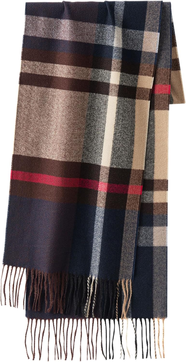 CALVIN & OLIVIA Lightweight Ultra-Soft Scarf - Perfect Holiday Gift for Men & Women - Image 2