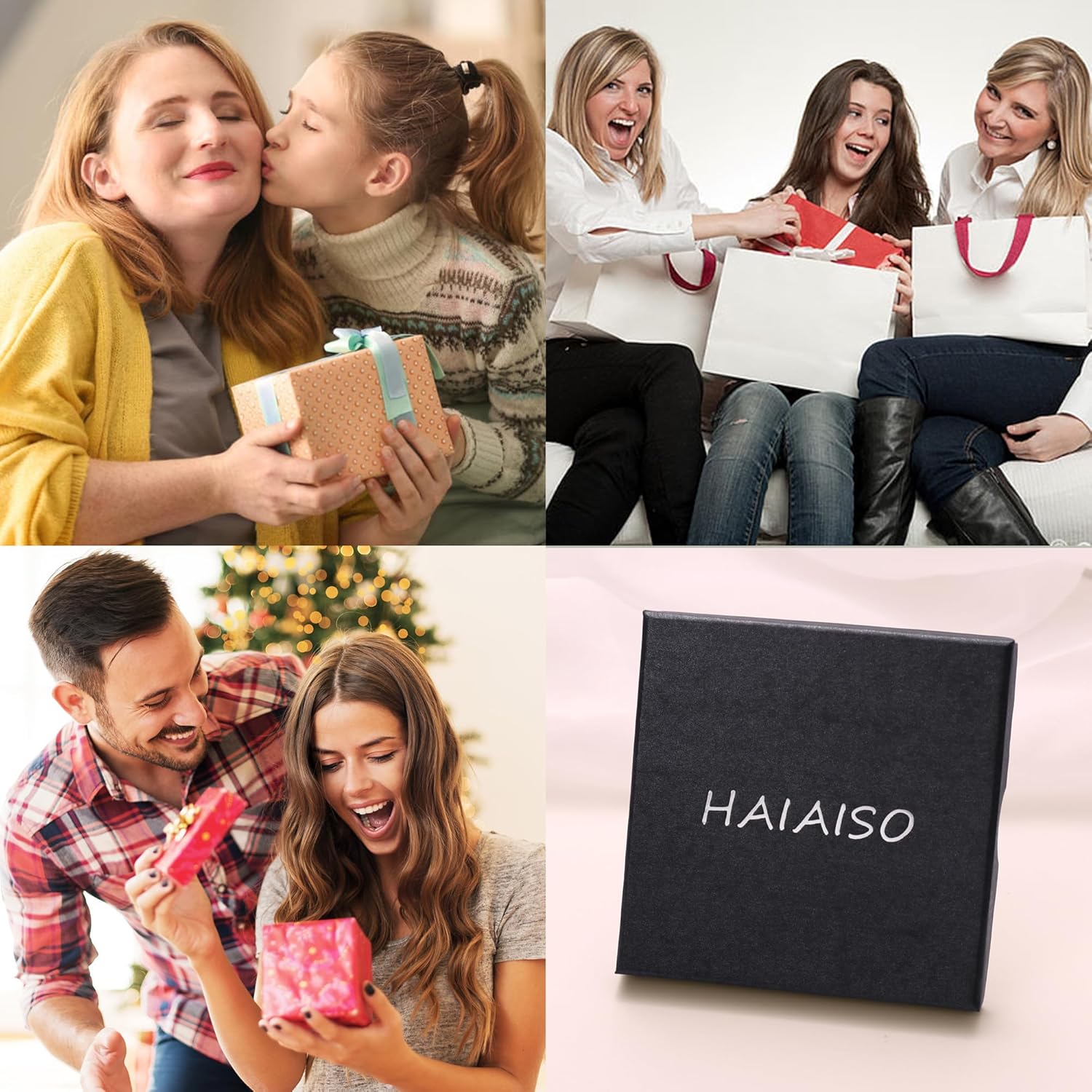 HAIAISO Western Jewelry For Women Turquoise Pendant Necklace Western Drop Dangle Earrings Turquoise Faux Leather Layered Bracelets Boho Knuckle Rings Set Bohemian Turquoise Jewelry Set - Image 7