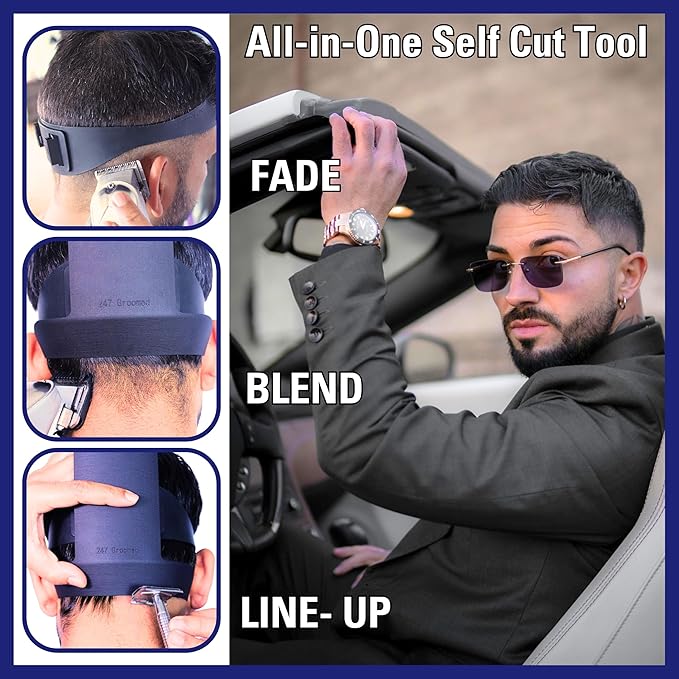 Achieve Perfect Hair Cuts at Home with This Self Haircut Kit