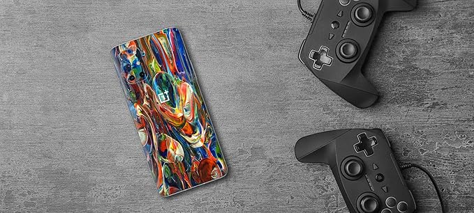 GADGETS WRAP Printed Vinyl Skin Sticker Decal for OnePlus 8T - Multicolored Abstract