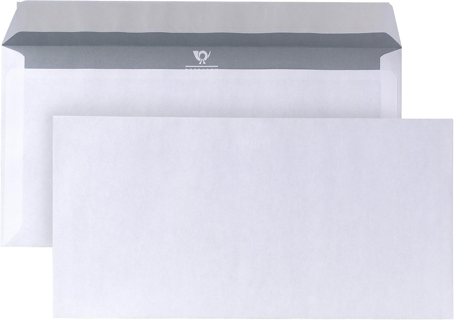 Post 01720150 Envelope DIN Long 110 x 220 mm 80 g White Self-Adhesive Pack of 1000