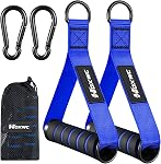 HOXWC Gym Exercise Handles, Replacement Handle Attachments for Cable Machine Pulleys, Resistance Bands and Strength Trainer, Grip Attachments Great for Cable Training Pulley System Home Gym