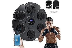 Smart Boxing Machine with LED for Music and Fitness