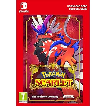 Pokemon Scarlet Standard Standard Download Code (Switch)