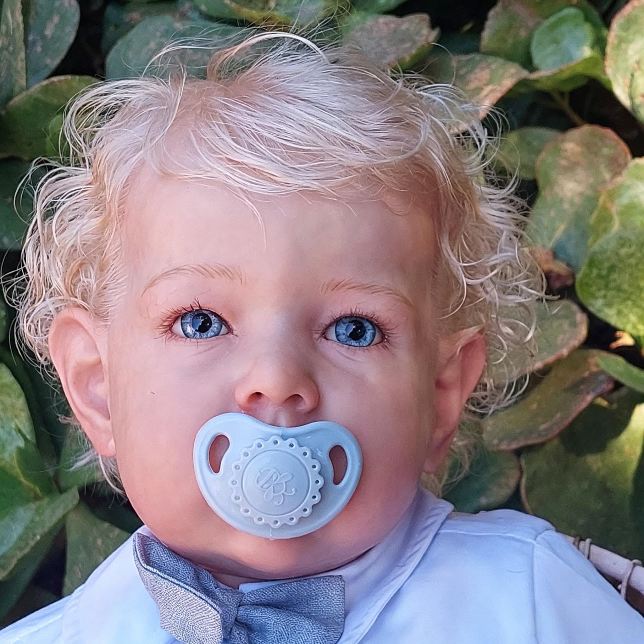 RXDOLL Duży rozmiar Reborn maluch lalki chłopiec blond włosy 71 cm realistyczne lalki Reborn Baby Boy miękka tkanina winylowa ciało realistyczny maluch lalka bobas ręcznie robiona zabawka dla dzieci