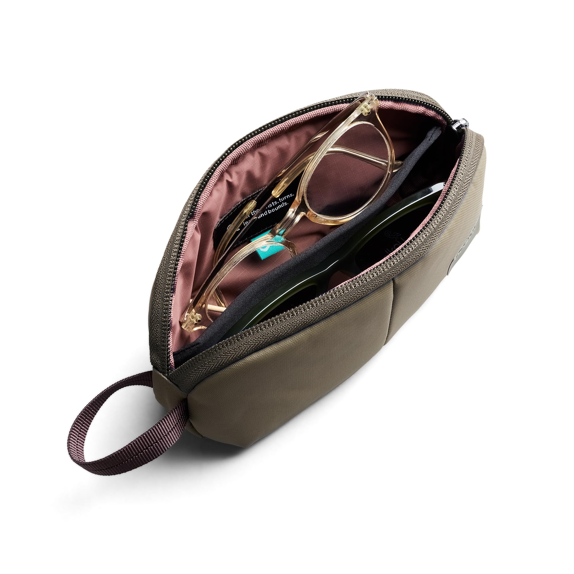 Bellroy Laneway Sunglasses Pocket, Funda Acolchada para Gafas - SeaKelp | Funda acolchada 0.65L para gafas con bolsillo interior y dos secciones
