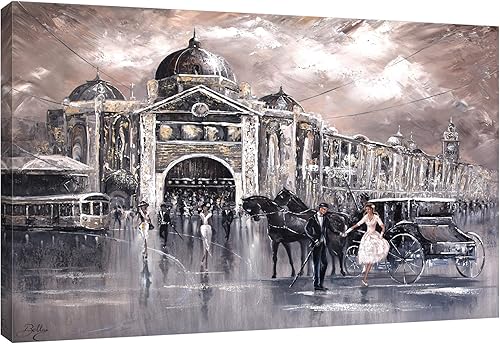 Jaxson Rea "Vintage Flinders Gallery Wrapped Canvas by Isabella, 24" x 16"