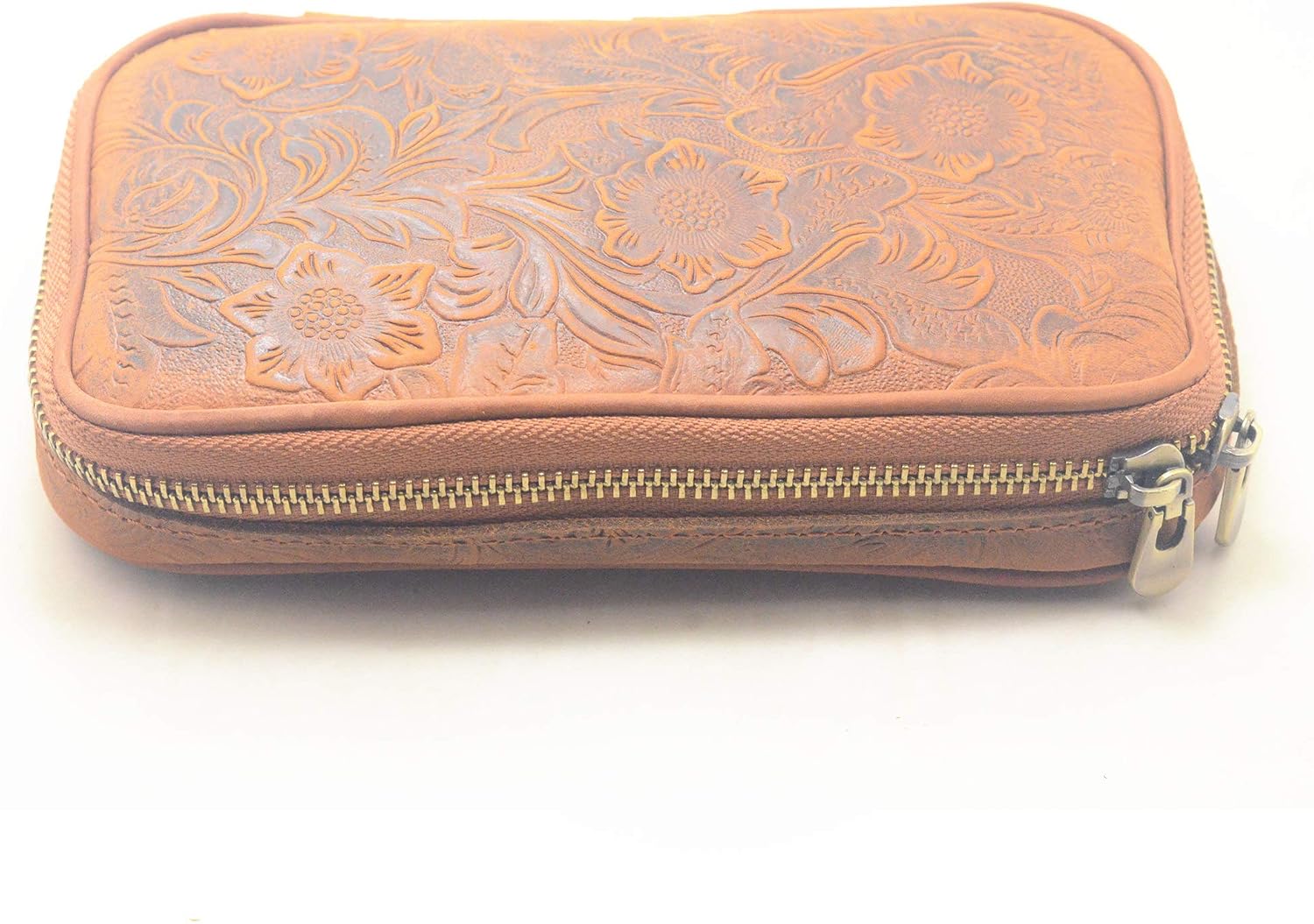 JJNUSA Leather Notebook for Writing Vintage Rocketbook Mini Leather Travel Journal Cover for Leuchtturm 1917 A6 Field Notes Moleskine Cahier for Jottbook Pouch Zipper Wallet Bag
