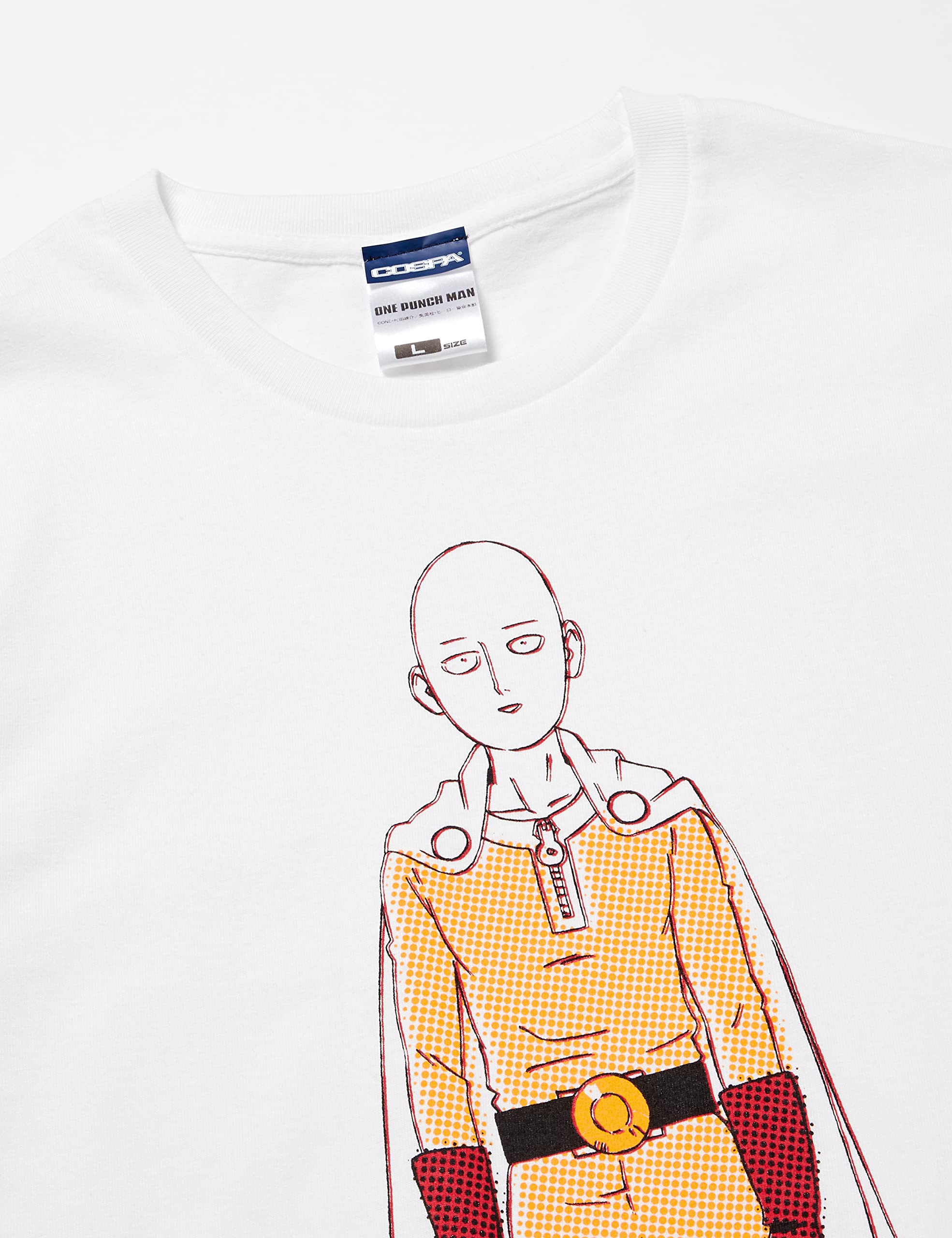 Amazon.co.jp: ワンパンマン サイタマ Tシャツ ホワイト Lサイズ Amazon.co.jp: ワンパンマン サイタマ Tシャツ ホワイト Lサイズ