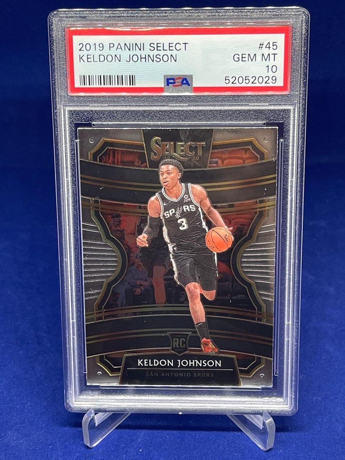 Keldon Johnson 2019-20 Panini Select Rookie Rc #45 Psa 10 Gem Mint - Basketball Cards