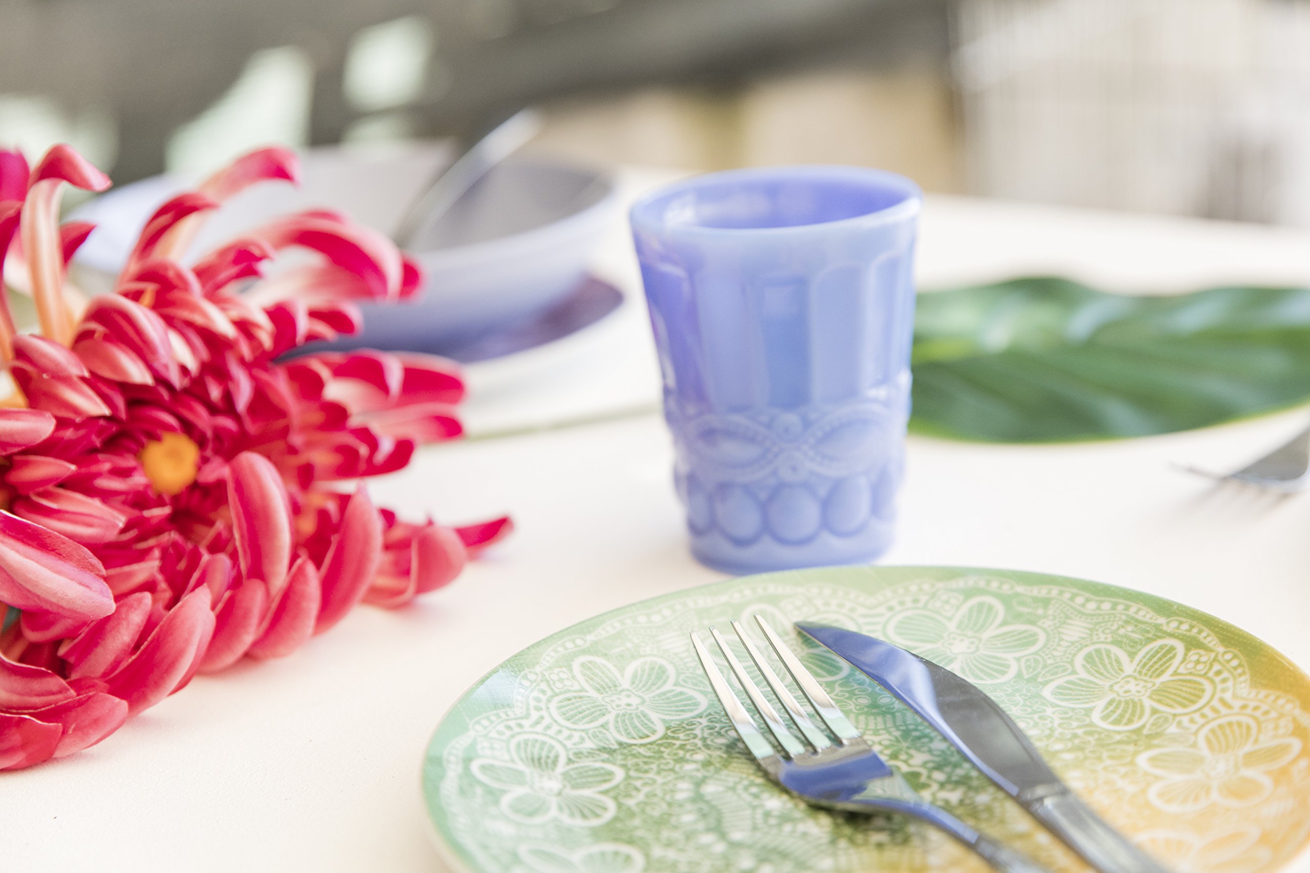 Servizio Piatti Villa D&rsquo;Este Tivoli Camargue - 18 Pezzi In Soft Porcelain Per 6 Persone