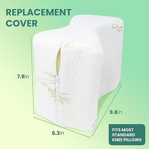 Miniatura 2 de ATP Modern Funda de almohada de rodilla - Funda de almohada de repuesto para piernas - Funda de almohada de ciática refrescante - Funda universal de
