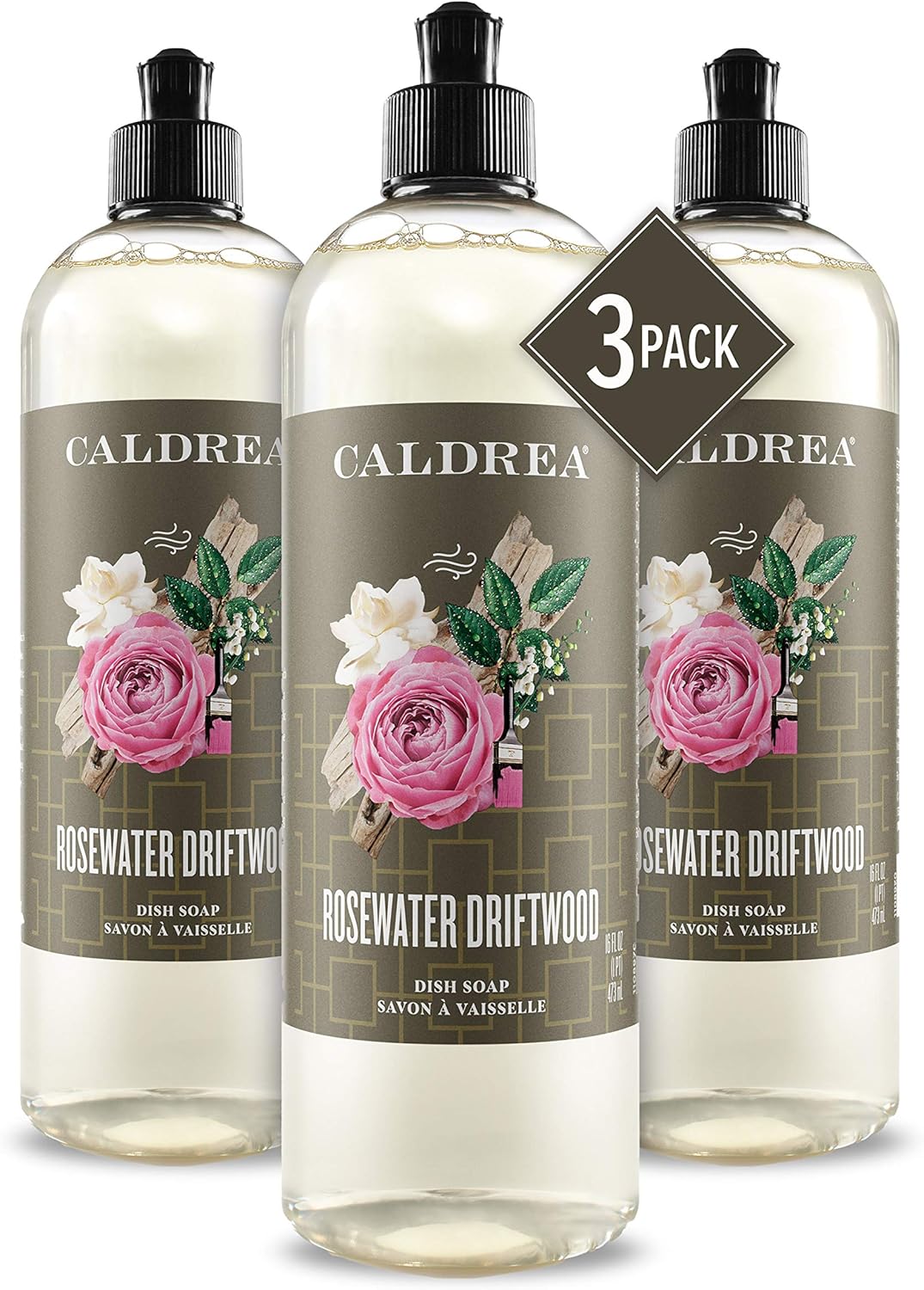 Caldrea Dish Soap, Biodegradable Dishwashing Liquid made