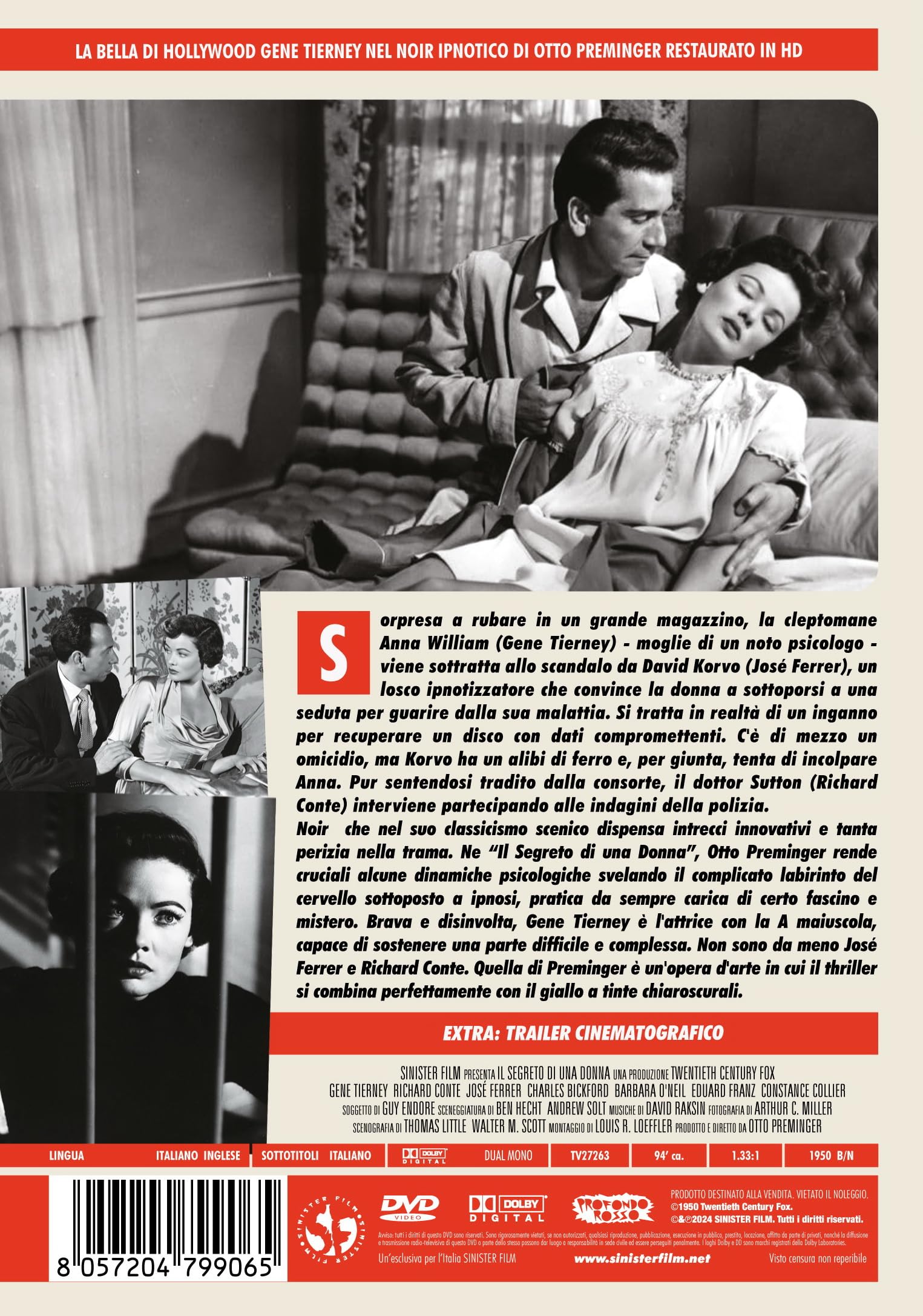 Segreto Di Una Donna (Il) (Restaurato In Hd)