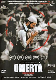 Omerta Hindi Movie DVD -English Subtitless Stg: Rajkummar Rao, Rajesh Tailang, Satwant Kaur(NTSC - All Region)