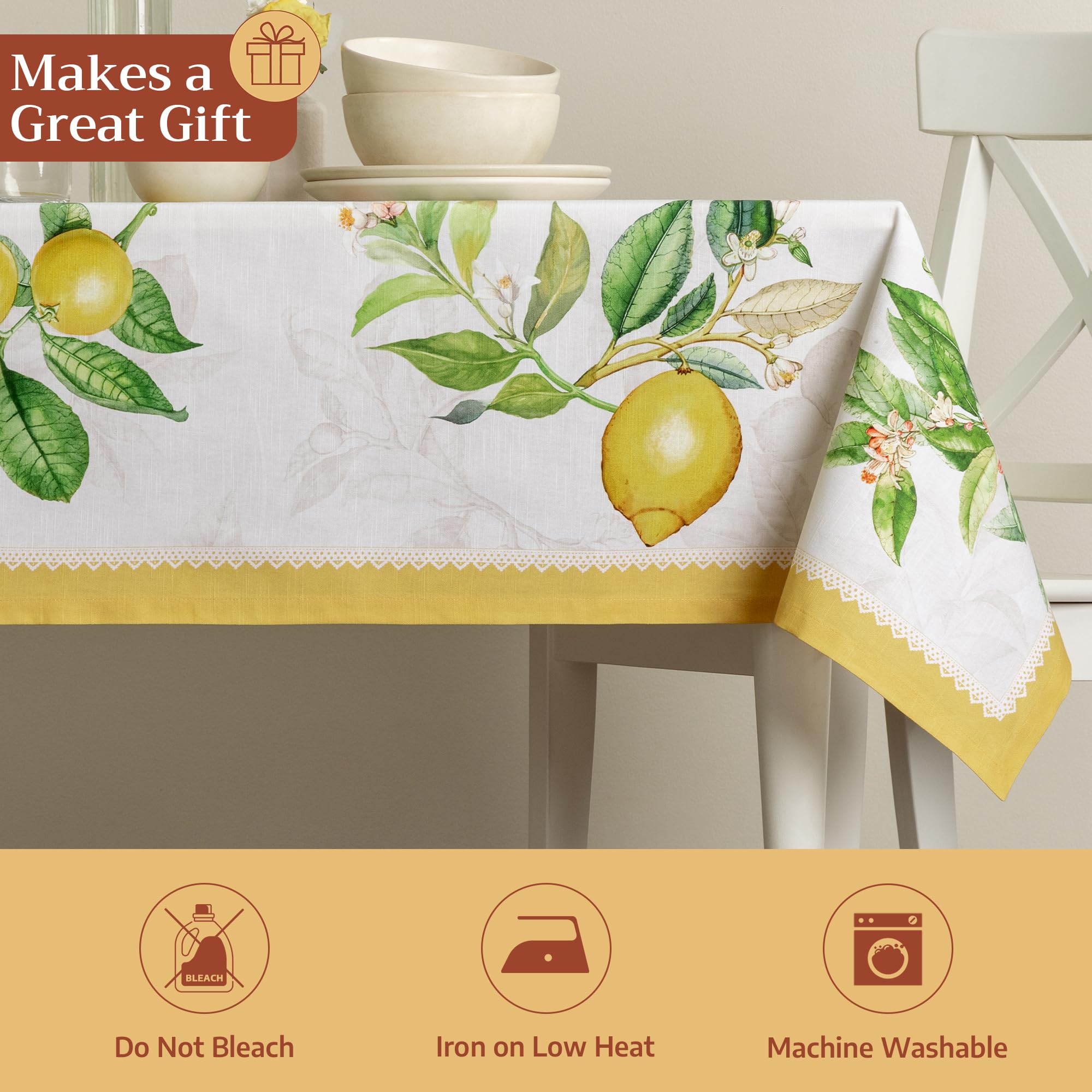 Maison d' Hermine Tischdecke aus 100% Baumwolle – Bild 5