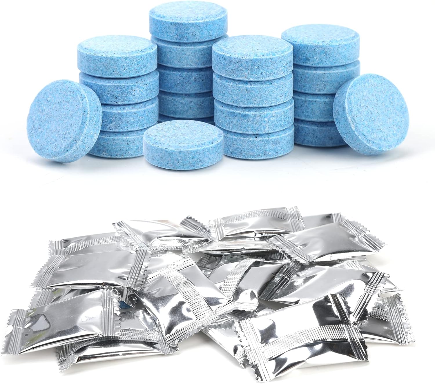20PCS Car Screenwash Tablets Effervescent Washer Tablets Car Windshield Glass Concentrated
