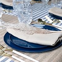 Vista 25 de [30 Pack 16 OZ Bowls] Edge Collection Mint Green Plastic Party Soup Bowls Premium heavyweight Elegant Disposable Tableware Dishes