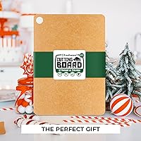 Vista 7 de Freshware Wood Cutting Board for Kitchen, Dishwasher Safe, Large, 15" x 11.25", Natural