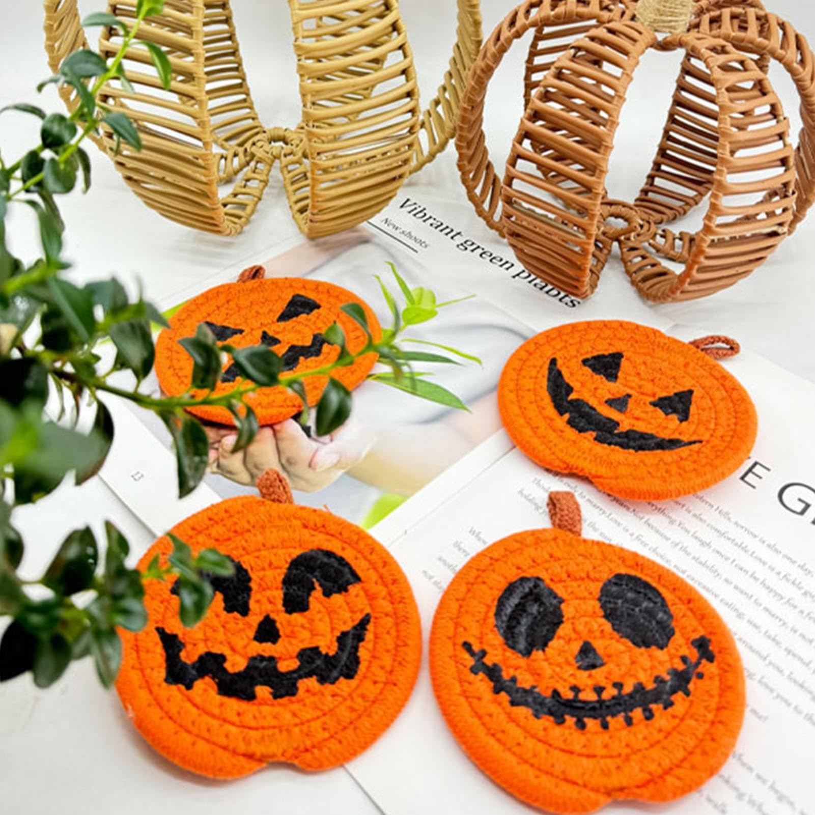 1枚130円 ハロウィンコースター Amazon｜Quyuee ハロウィンコースター、ハロウィンドリンク