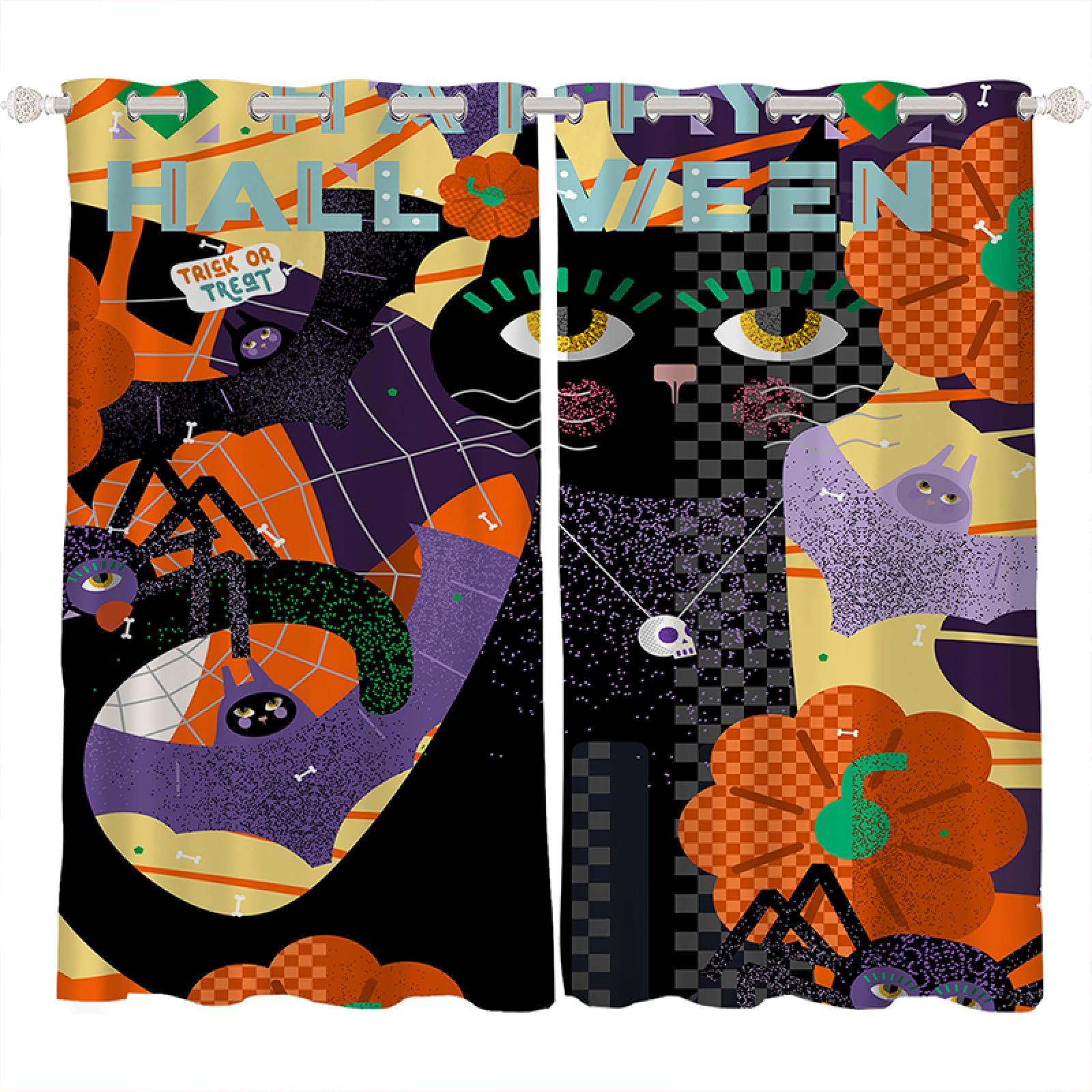 Rideaux pour chats colorés chambre enfant style dessin animé 280x250cm
