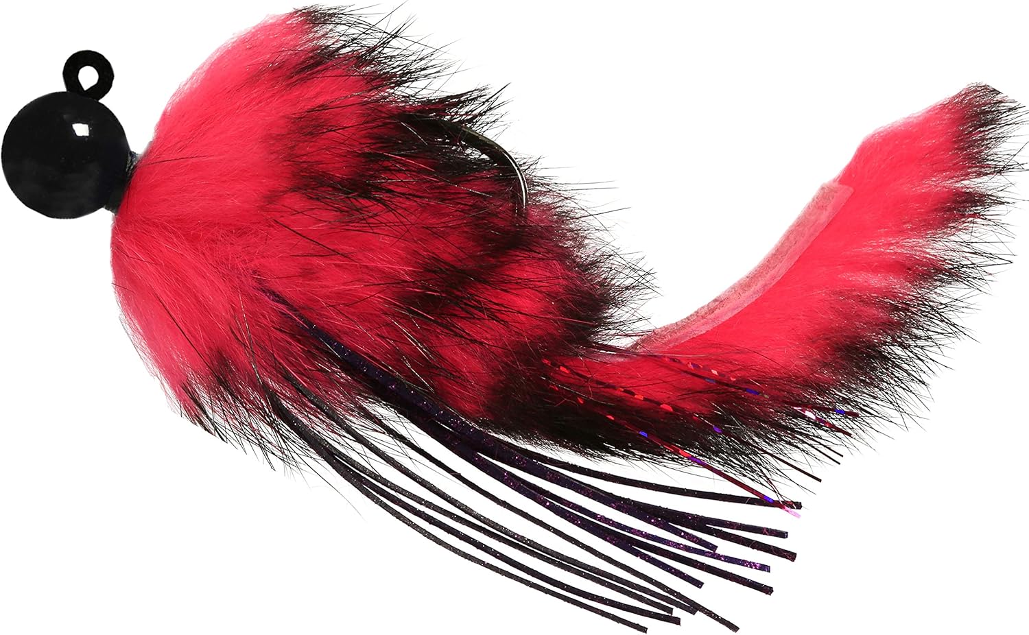 Aerojig Company Twitching Jig - 3/8 Black/Cerise/Black